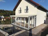 Wintergarten (kurz vor Fertigstellung) - 4 Zimmer Einfamilienhaus in Kraftsdorf