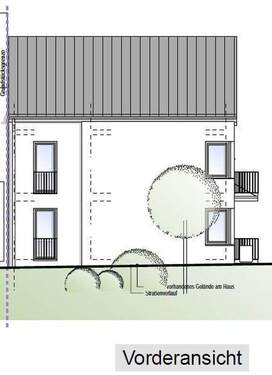 Seitenansicht - 3 Zimmer Etagenwohnung in Ensdorf