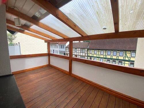 Balkon - 3 Zimmer Reihenmittelhaus zur Miete in Bad Lauterberg