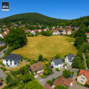 Drohnenaufnahme - Traumgrundstück in Kulmbach-Metzdorf - flexibel ohne Bauzwang