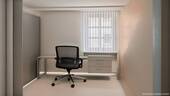 virtuelle Gestaltungsidee als Büro - 