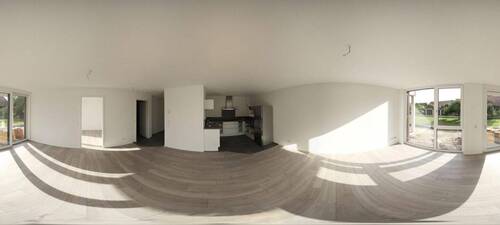 offenes Wohnzimmer/Küche - moderne 2,5 Zimmerwohnung mit Lift, EBK und Balkon