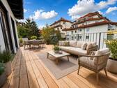 Terrasse Whg 10_2 - 3 Zimmer Etagenwohnung zur Miete in Kempten