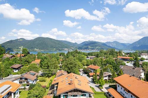  Blick Richtung Süd Höhe 25 m - 3 Zimmer Etagenwohnung in Bad Wiessee