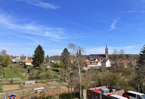 Blick von den Appartements - 