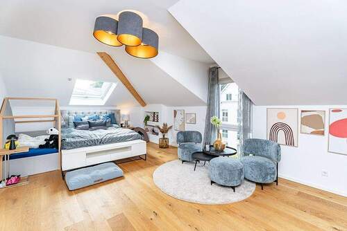 Schlafzimmer - Doppelhaushälfte mit 234,90 m&sup2; in Berlin zum Kaufen