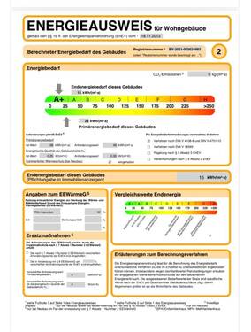 Energieausweis Seite 2 - 