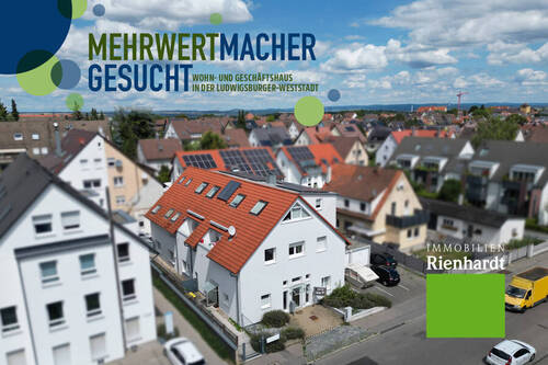 Ansicht - Mehrwertmacher gesucht! Wohn- und Geschäftshaus in der Ludwigsburger Weststadt