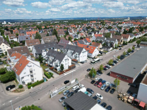 Luftbild 4 - Mehrfamilienhaus, Wohnhaus mit 183,00 m² in Ludwigsburg zum Kaufen