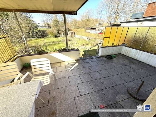 teilüberdachte Terrasse - 