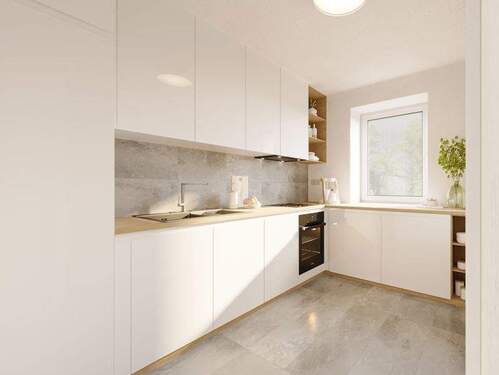 Beispiel Küche - Reihenendhaus mit 151,50 m&sup2; in Henstedt-Ulzburg zum Kaufen