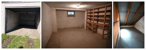 Keller, Dachgeschoss, Garage - 