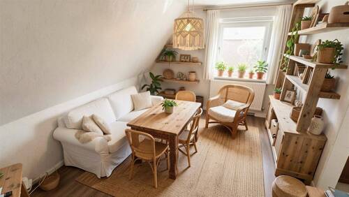 DG Zimmer 2 Möblierungsvorschlag - (KI generiert) - 