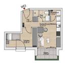 Grundriss WE 3 1.OG - 
