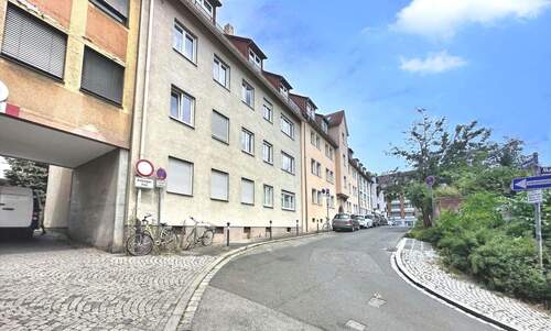 Rückansicht - Investieren im Herzen Nürnbergs - vermietete 2-Zimmer-Wohnung