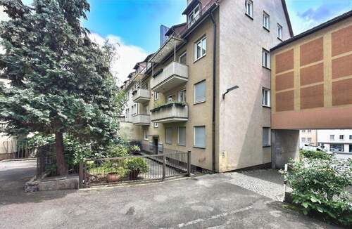 Frontansicht - 2 Zimmer Etagenwohnung zum Kaufen in Nürnberg