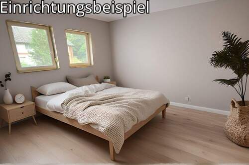 Zimmer im Obergeschoss Einrichtungsbeispiel - 