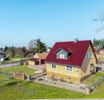 modernisiertes Einfamilienhaus mit Garage und Nebengebäude - Märkische Heide Groß Leuthen