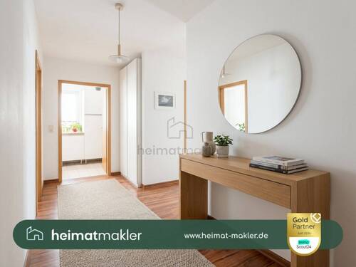 Flur Einrichtungsbeispiel - Etagenwohnung mit 69,00 m&sup2; in Leipzig zum Kaufen
