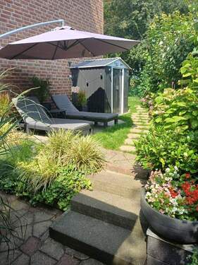 Garten (10) - Gemütliche Souterrainwohnung mit Terrasse, Garten und zwei PKW-Stellplätzen in Rheinberg-Borth