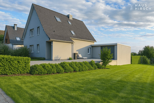 Hausrückseite - 5 Zimmer Einfamilienhaus in Rheinberg