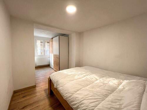 Schlafzimmer - Etagenwohnung mit 45,00 m&sup2; in Neidenstein zur Miete