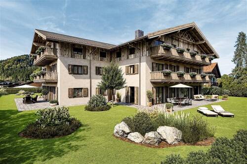 Ost-Süd-Seite - 3 Zimmer Etagenwohnung zum Kaufen in Bad Wiessee