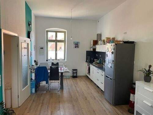 Wohnzimmer/Küche Wohnung im OG (1) - 