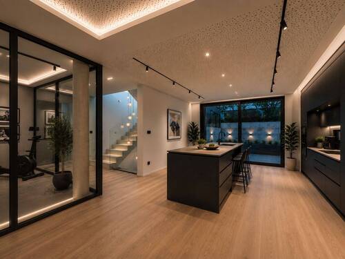 Kochen_Visualisierung - 7 Zimmer Einfamilienhaus in Thannhausen
