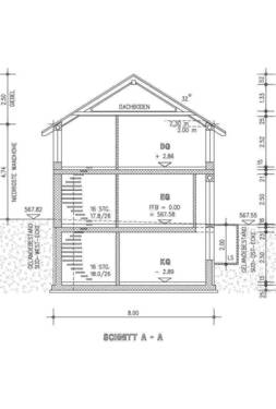 Ein- bzw. Zweifamilienhaus, Schnitt.jpg - 