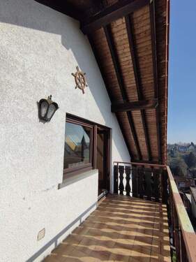 Südbalkon mit Fernblick - 3 Zimmer Etagenwohnung in Karlsruhe