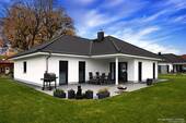 Der Unverbesserliche B 650 - Moderner Winkelbungalow als Neubau in Planung - Wohnen auf einer Ebene in Elmenhorst