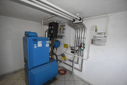 Heizzentrale im Kellergeschoss - 