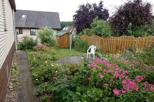 Garten mit Terrasse - Bungalow mit 82,60 m&sup2; in Marklohe zum Kaufen