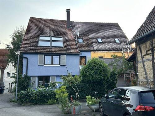 Hausansicht 1 - TRAUMHAFT WOHNEN IM ALTEN DORFKERN VON OFTERDINGEN