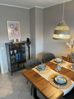 Wohnzimmer - 2-Zimmer Wohnung mit Balkon in Büsum