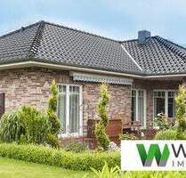 Komfort auf einer Ebene - 3-Zimmer-Winkelbungalow Niedrigenergiehaus EH 40 mit Wärmepumpe und PV - Neubauplanung - Hartenholm