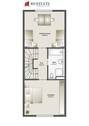 Grundriss Reihenmittelhaus OG - 