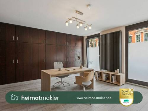 Einrichtungsbeispiel Gewerbebereich Büro - 