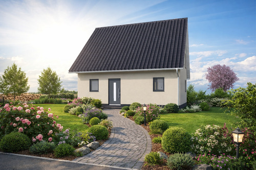 Hauseingang - Neubau-Traumhaus in Ohorn – Qualität, die sich rechnet