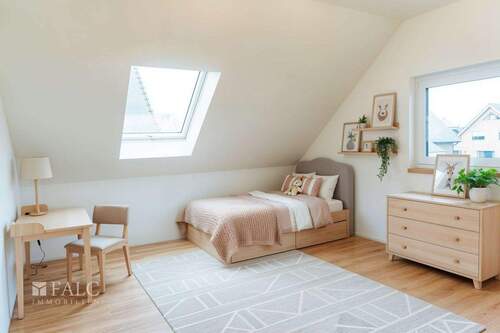 Einrichtungsbeispiel Kinderzimmer - Einfamilienhaus mit 120,60 m&sup2; in Erkelenz zur Miete