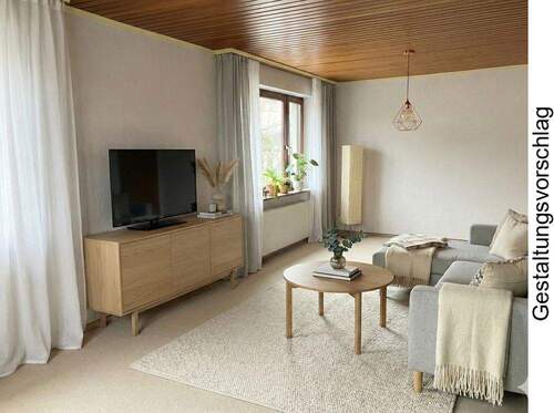 GESTALTUNGSVORSCHLAG - WOHNZIMMER - 