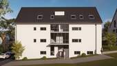 3D_Haus_B_Eingang - 4 Zimmer Etagenwohnung zum Kaufen in Holzgerlingen