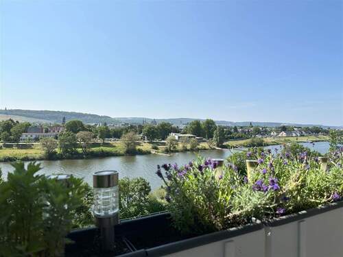 Aussicht vom Balkon - Provisionsfrei - Charmante Wohnung mit direktem Blick auf die Mosel