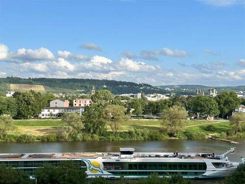 Aussicht vom Balkon - 