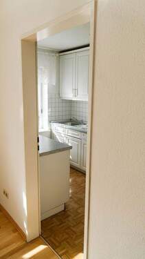 Wohnzimmer blick in Küche - 