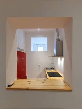 Küche mit Durchreiche - 