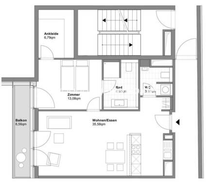Bild 4 - Etagenwohnung mit 69,00 m&sup2; in Hamburg zur Miete