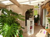 Wintergarten mit Sauna - 