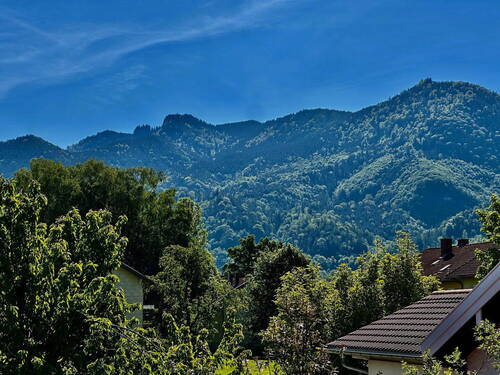 Blick vom Südbalkon - 3 Zimmer Etagenwohnung in Grassau